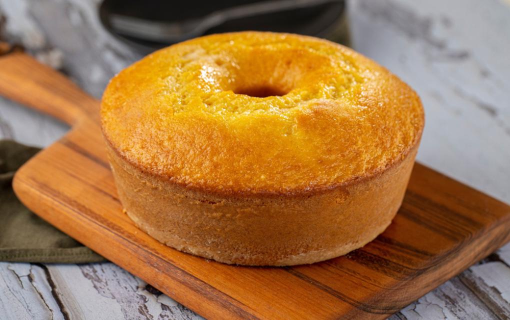 Receita de bolo de milho cremoso