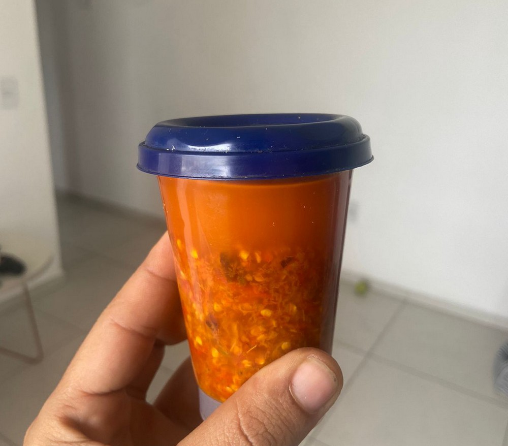 molho de pimenta baiano